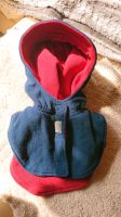 Kapuzenschal Mütze blau / rot (1x 46/50 cm) + Fleece Handschuhe Brandenburg - Eberswalde Vorschau