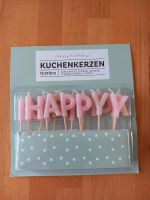 Kuchenkerzen Happy Birthday rosa Nordrhein-Westfalen - Halle (Westfalen) Vorschau