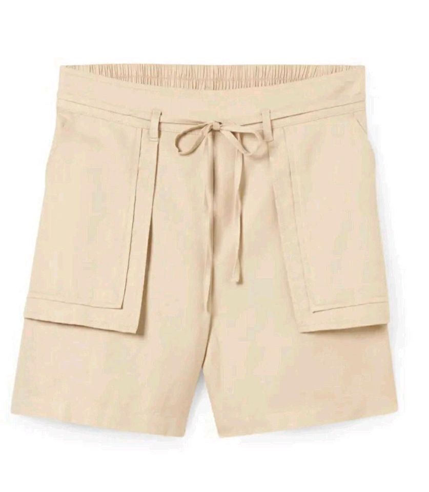 Damen Shorts high waist Leinenmix beige NEU OVP 40 NEU OVP in Binningen