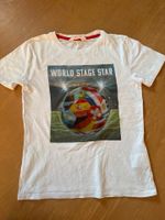 H&M Fußball T-Shirt Junge 134/140 weiß Shirt Europa Flaggen Freiburg im Breisgau - March Vorschau