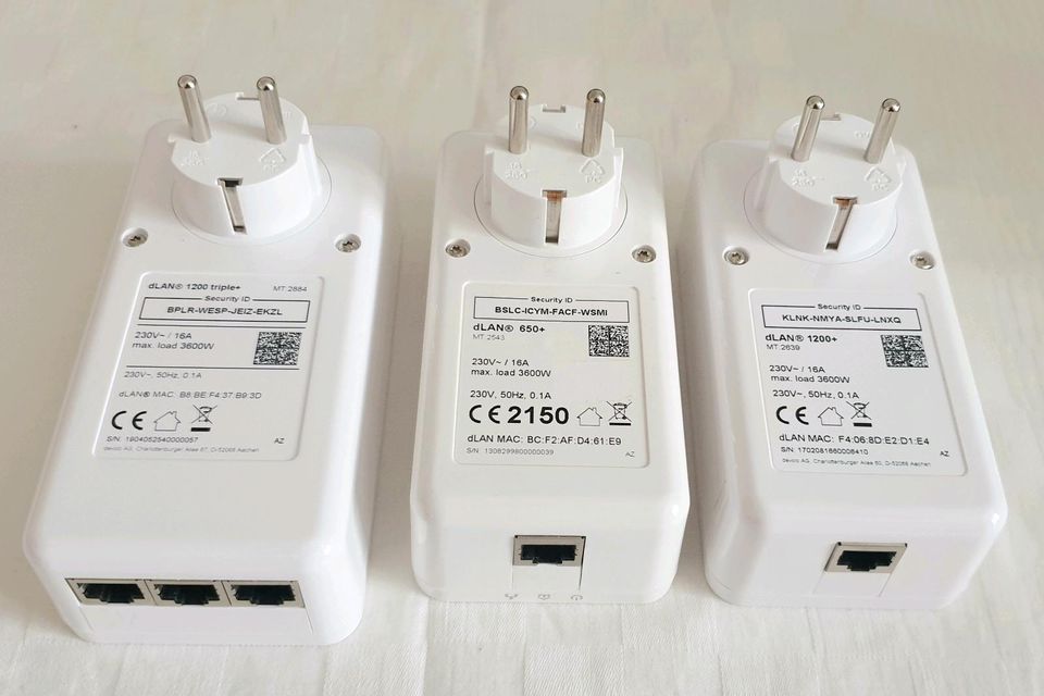 3 Stück Devolo dLAN Powerline Adapter in Frankfurt am Main