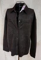 Primark Damen Hemdjacke Gr. XS oversize (L 38/40) schwarz Velours Thüringen - Bad Sulza Vorschau