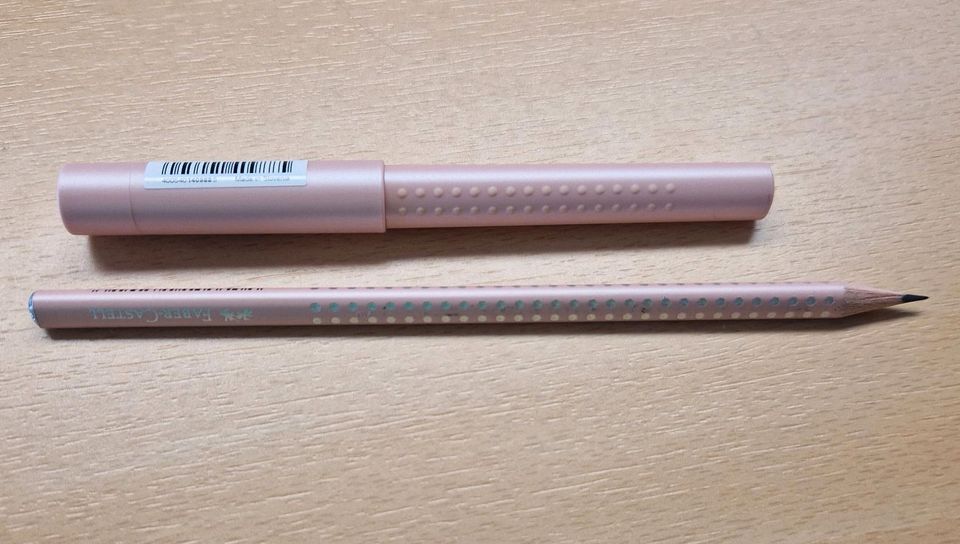 Faber Castell Grip Edition Füller F Rose+sparkle Bleistift B NEU in Bremen