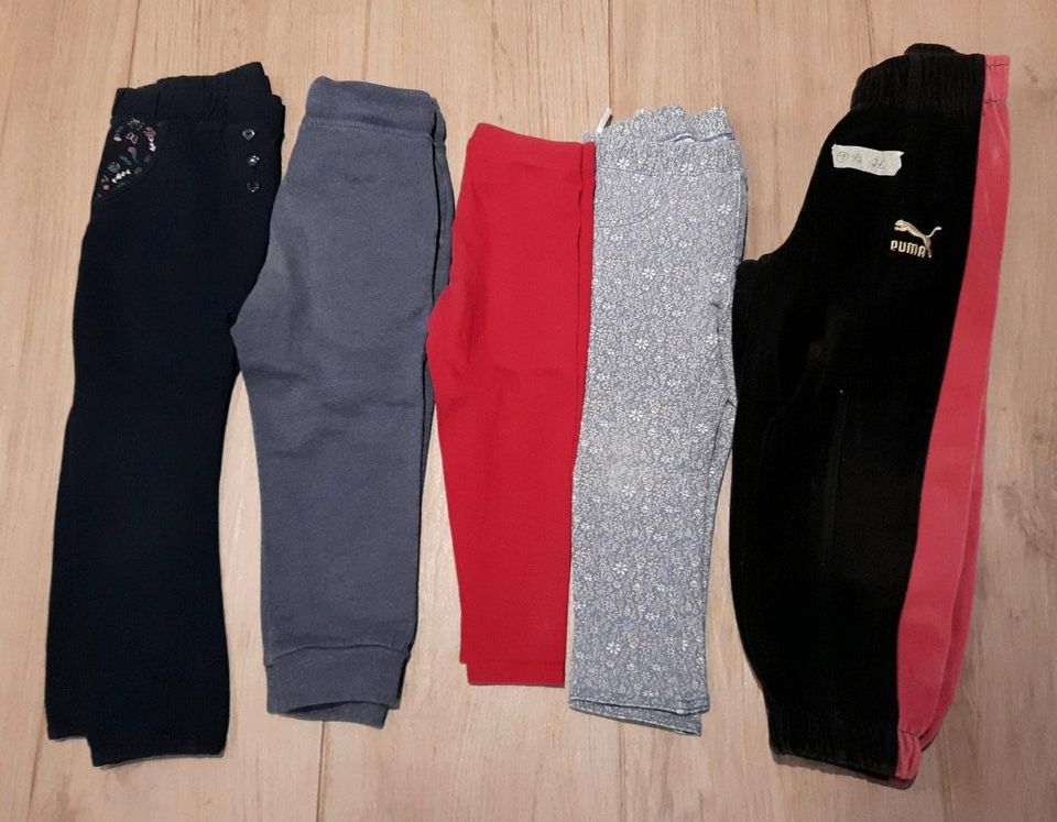 Hosen Paket Gr. 92 Puma, H&M, s.Oliver,... in Risum-Lindholm