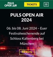 Puls Open Air Ticket incl. Camping Neuhausen-Nymphenburg - Neuhausen Vorschau