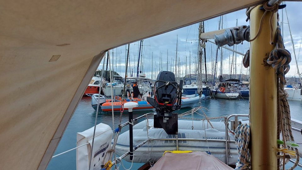 VINDÖ 50 MS - Klassisches Segelboot, GFK & Mahagoni Aufbau, 35Fuß in Aachen