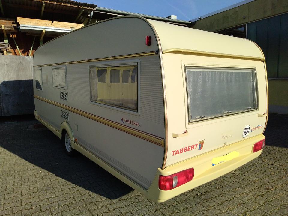 Wohnwagen Tabbert Comtesse 540 HE mit Einzelbetten & 2 Vorzelten in Münsingen