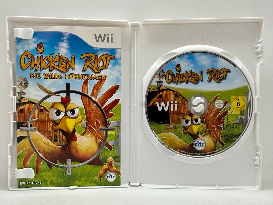 CHICKEN RIOT - DIE WILDE HÜHNERJAGD (Nintendo Wii Spiel, WiiU, U) in Freiburg im Breisgau