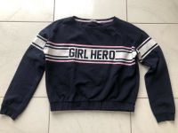 H&M Sweatshirt Pulli blau Gr. 158 Girl Hero Bayern - Rieden b Kaufbeuren Vorschau