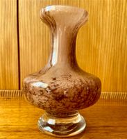 Tolle braune Vintage Glasvase Überfangglas Murano 60er Nordrhein-Westfalen - Oberhausen Vorschau