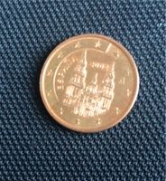 Espana 2002 5 Cent Münze Hessen - Gelnhausen Vorschau