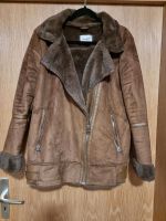 Biker Wildleder Jacke XL braun, von Pull & Bear Baden-Württemberg - Heidenheim an der Brenz Vorschau