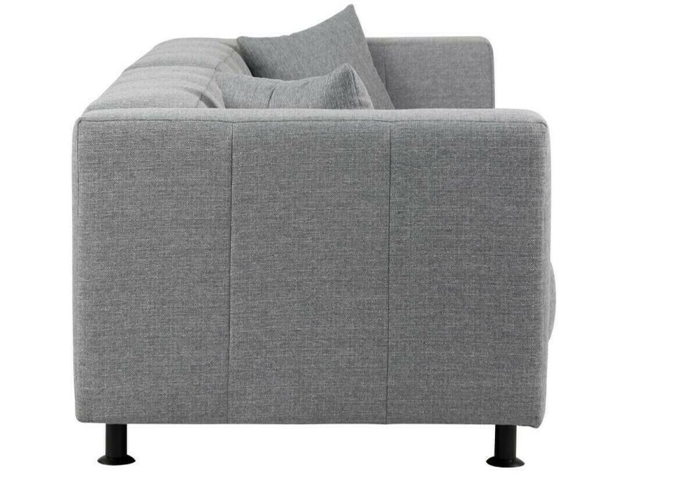 2-Sitzer 160 cm Sofa Couch hellgrau Struktur Modern ✅ NEU ✅ in Hamburg