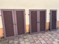 5 GLEICHE Fensterläden Aluminium! - JE 25€ Baden-Württemberg - Schwäbisch Hall Vorschau