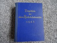 Buch Verzeichnis der oberen Reichsbahnbeamten 1943, WK2 Nordrhein-Westfalen - Haltern am See Vorschau