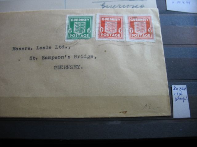 Briefmarkensammlung Guernsey und Jersey riesige Spezialsammlung in Konstanz