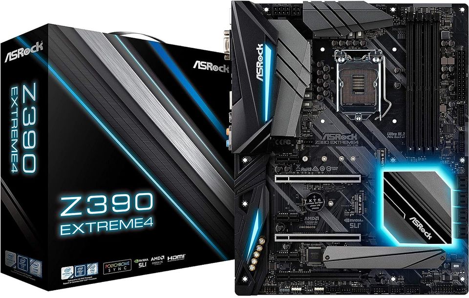 Intel Core i5-9600K + ASRock Z390 Extreme4 + bequiet Dark Rock 4 in Schwabbruck