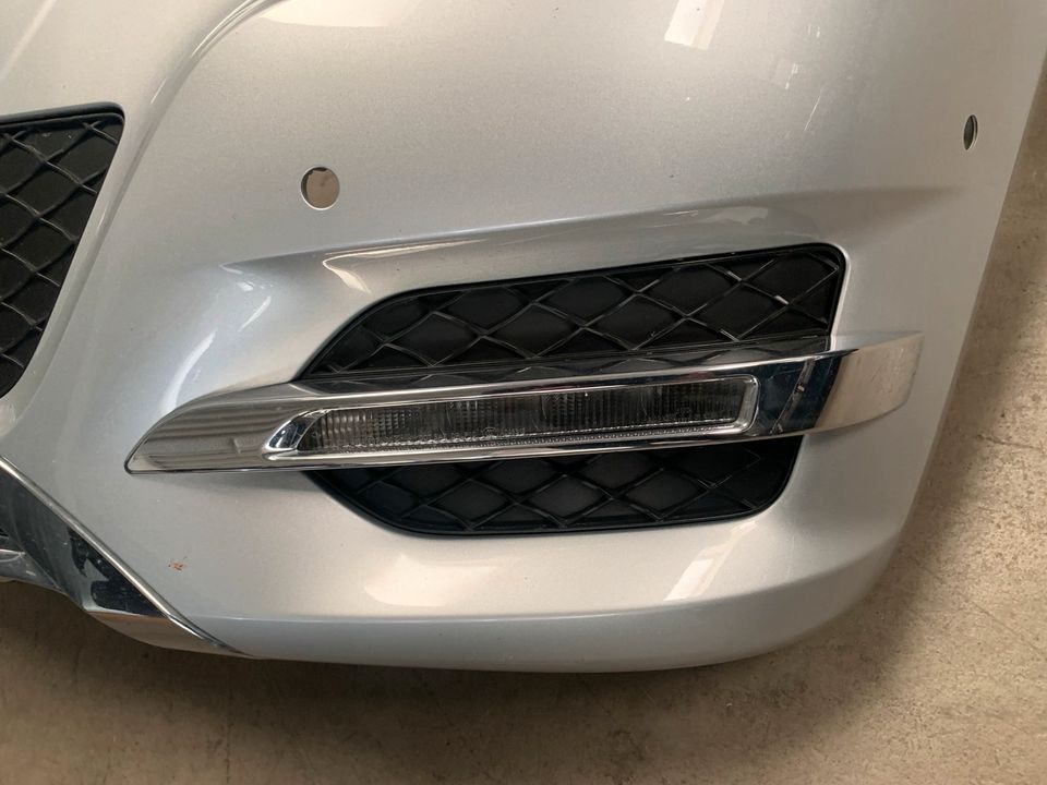Mercedes GLK X204 Mopf Stoßstange vorn Silber komplett in Oberboihingen