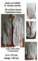 Jacke von CANDA, Gr. 42/ 44 Niedersachsen - Hemslingen Vorschau