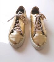 Sneakers Leder von Etal  Gr. 39 Gold Baden-Württemberg - Pleidelsheim Vorschau