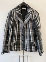 Damen Blazer schwarz weiß kariert Größe 42 Cassani Hannover - Misburg-Anderten Vorschau