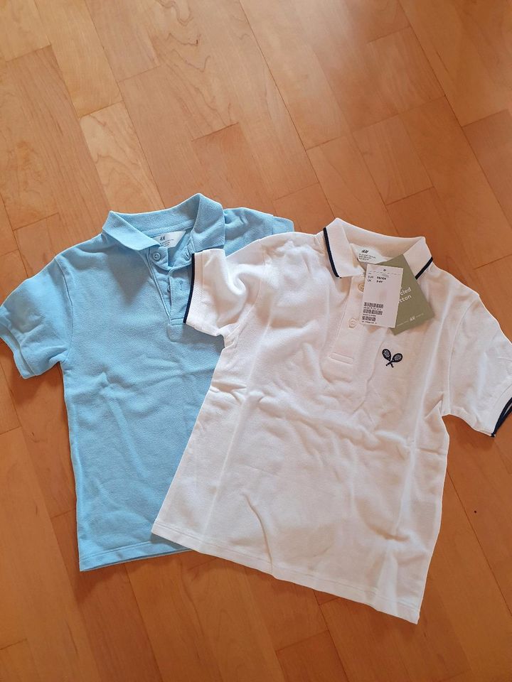 Polo Shirt T-Shirt H&M 98/104 Doppelpack NEU in Jockgrim
