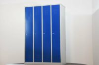 Büromöbel Schrank, B/H/T 83x180x50 cm, blau/lichtgrau, gebraucht Nordrhein-Westfalen - Zülpich Vorschau