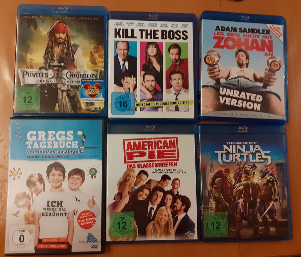 Blu-ray`s und DVD in Illingen