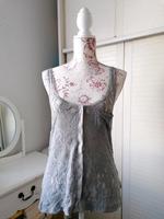 Hollister Spitzen Trägerhemd Layer Top Grau Lace S 36 Hessen - Griesheim Vorschau