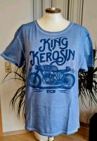 Schönes blaues T-Shirt in L von King Kerosin Hessen - Bad Emstal Vorschau