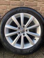 VW Merano 17 Zoll Alufelgen & M+S Winterreifen Michelin 215/55R17 Nordrhein-Westfalen - Viersen Vorschau