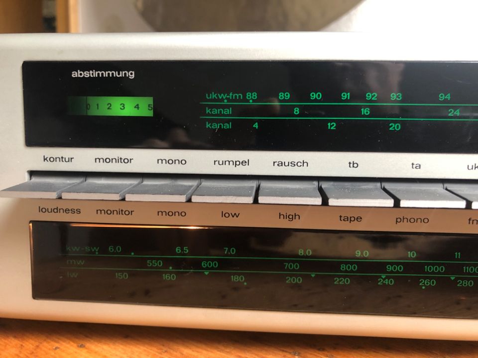 wega 3120, hifi anlage, receiver, verstärker, radio in Raesfeld