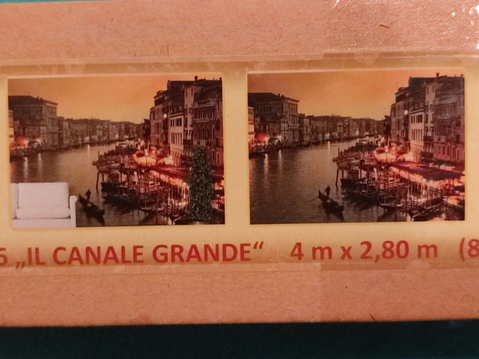 Neu Fototapete Wandbild Venedig "CANALE GRANDE" 4x2,8m in Markranstädt