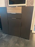 Musterring Highboard Kommode Anthrazit Eiche Nordrhein-Westfalen - Recklinghausen Vorschau