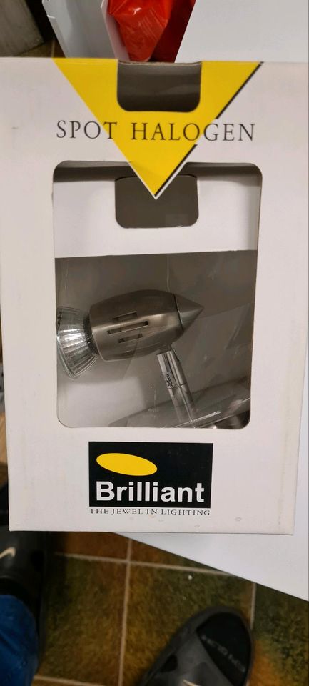 Halogen Spot Brilliant Lampe Strahler GU10 neu OVP in Hamm