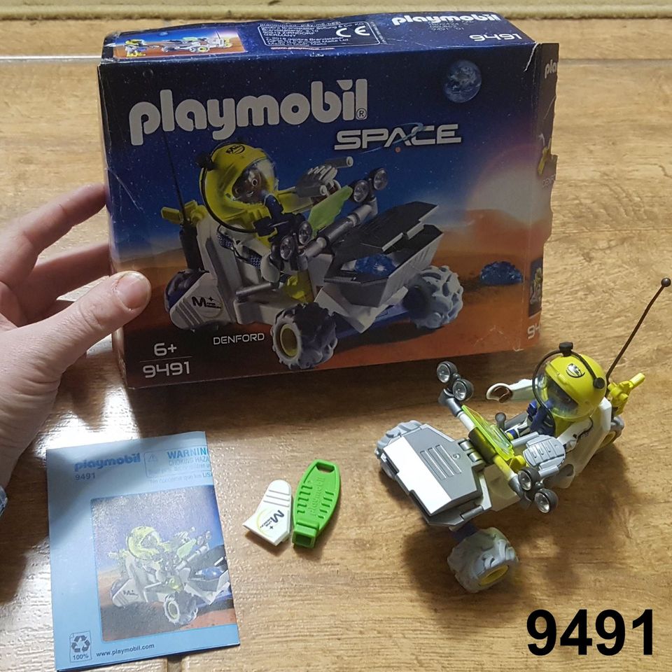 Playmobil 9491 Space Denford Mars Trike Neuwertig in Leipzig