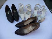 Pumps, High Heels, Sandaletten, echtes Leder, Gr. 40, je 7€ Niedersachsen - Wenzendorf Vorschau