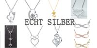 Silberhalskette NEU Echt Silber Halskette Herz Liebe Geschenk 925 Berlin - Treptow Vorschau