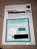 Windows 95 Lizenz -original- mit Einführung deutsch München - Ramersdorf-Perlach Vorschau