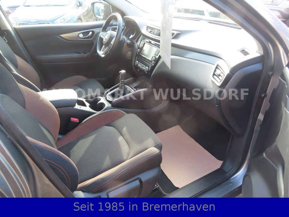 Nissan Qashqai N-Motion,Scheckheft,Pano,Navi,Alu,6-Gang in Bremerhaven