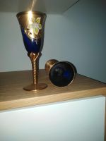 4 Murano Gläser L.Nason ,Tre Fuocchi, Sektflöten blau gold 24kt Östliche Vorstadt - Fesenfeld Vorschau