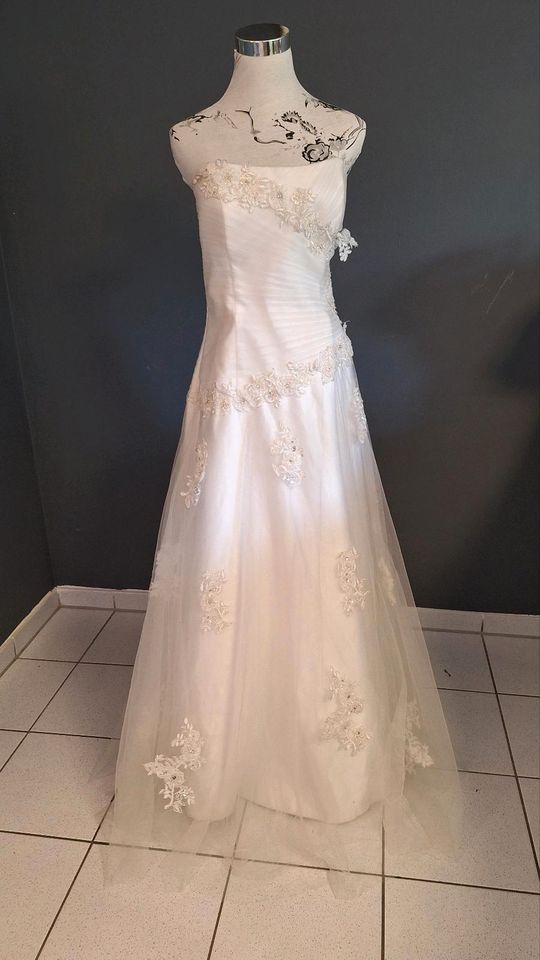 Brautkleid Gr 36 38 40 42 44 Schnürung Hochzeit Hochzeitskleid in Billerbeck