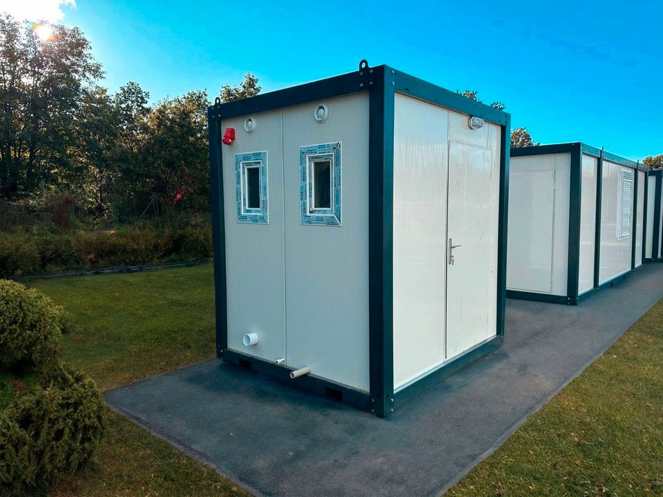 Sanitärcontainer | WC Container | Toilettencontainer | Mobile Sanitäranlage | 2,10m x 2,40m in Braunschweig