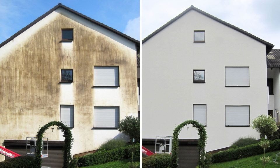 Fassadenreinigung-Fassadenarbeiten-Fassadenanstrich-Verputzen in Zirndorf