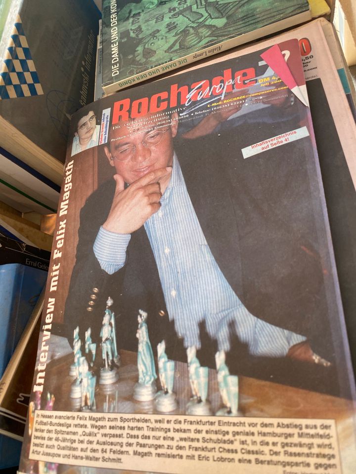 Schach Bücher Hefte in Neu Zauche