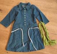 Set Jeanskleid und Strumpfhose Gr. 128 wie neu Handmade Nordrhein-Westfalen - Meckenheim Vorschau