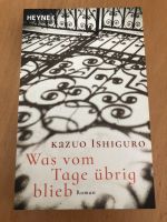 Was vom Tage übrig blieb von Kazuo Ishiguro Baden-Württemberg - Sandhausen Vorschau