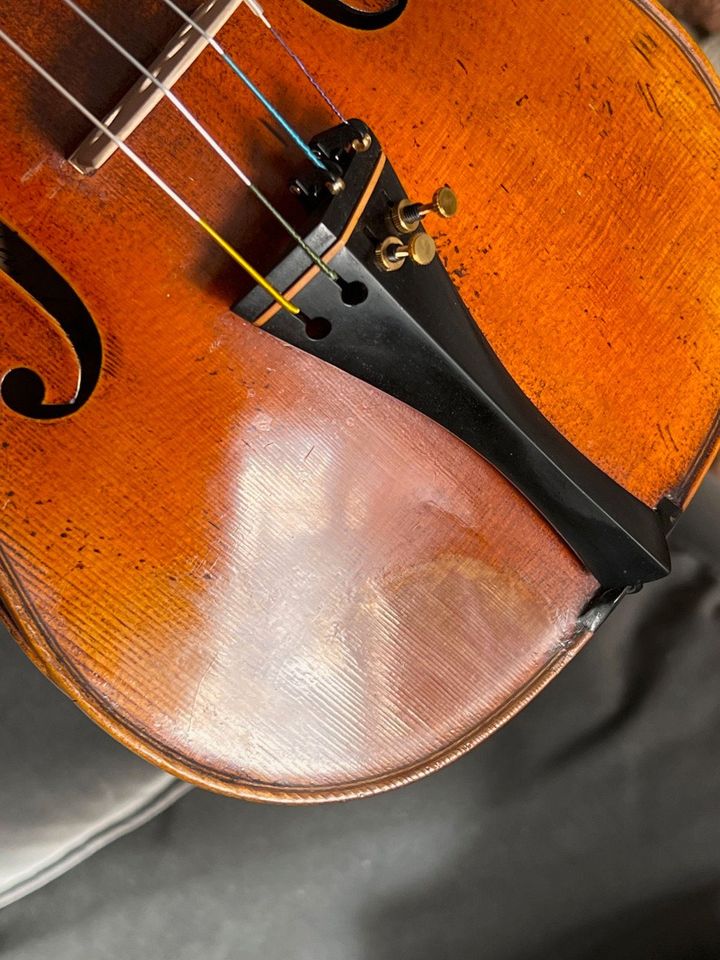 Sehr schöne 4/4 Geige 1910 'Ernst Gläsel" Violine, top Zustand in Freiburg im Breisgau