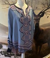 Ivi Collection Bluse/Tunika, Gr. 36, gemustert, Hoher Neupreis Saarland - Losheim am See Vorschau
