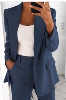 "Gretchen" Blazer Set mit Jacke und Hose blau XL und L Nordrhein-Westfalen - Heek Vorschau